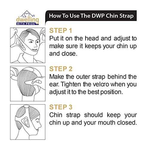 Buy now Anti Snore Chin Strap - Anti-Dry Mouth Chin Strap for CPAP Users - Stop Noise - Snoreless Sleeping Solution for Men and Women - Breathing Aid for Snoring at indiglob india