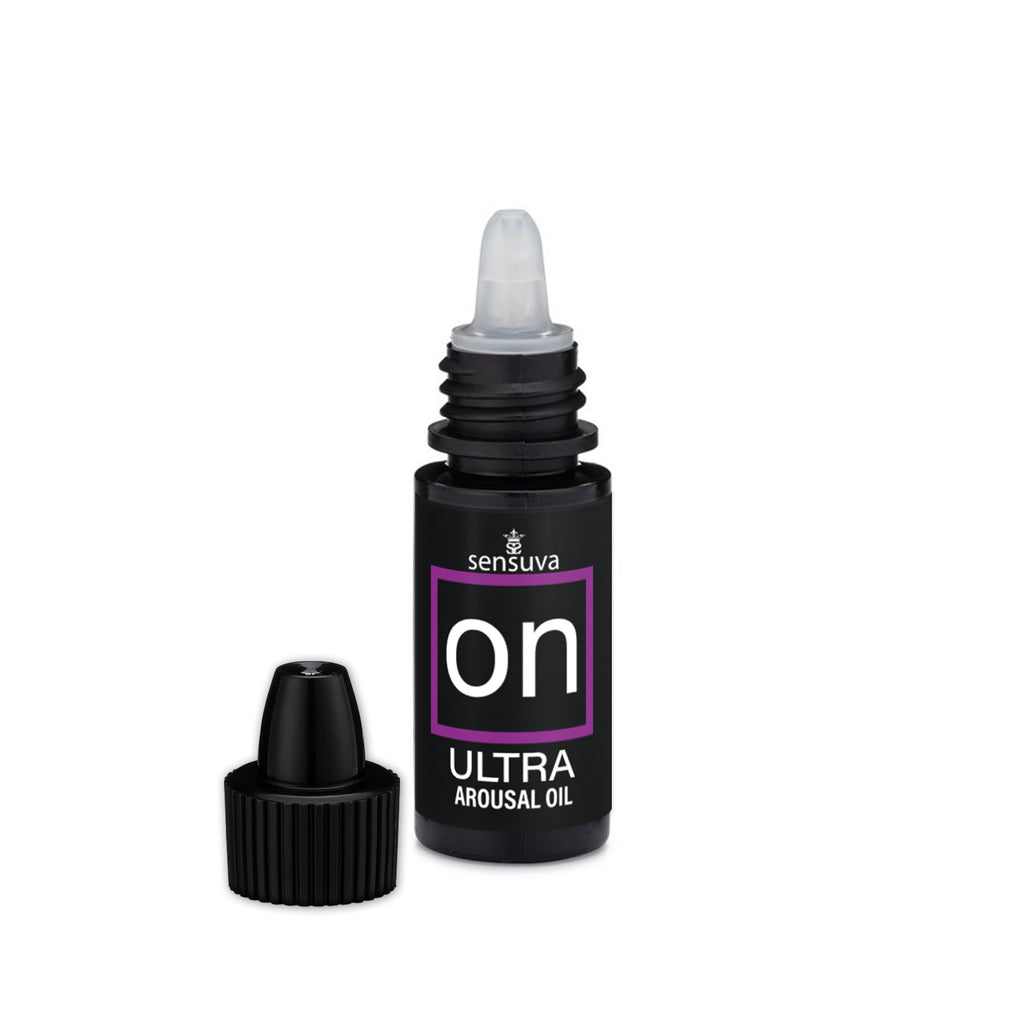 Sensuva On Arousal Oil for Her- Ultra Intensity - Long Lasting Over 50 Applications - Satisfying & Stimulating Tingling Sensation, 5 ml