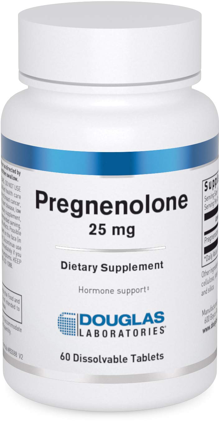 Douglas Laboratories Pregnenolone (25 mg), 60 Tablets