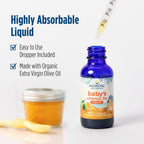 Nordic Naturals Baby Vitamin D Drops, 400 IU D3 for Infants - 0.76 oz