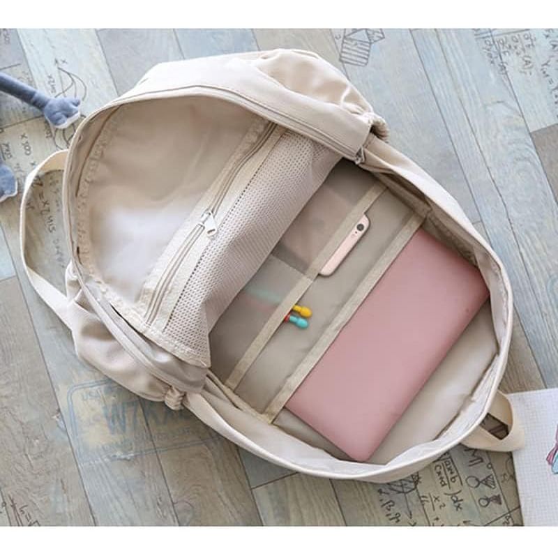 Buy now Kawaii Backpack Aesthetic Backpacks Back to School Supplies Aesthetic School Supplies for Teen Girls Mochila at indiglob india