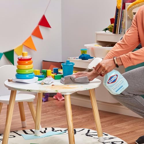 Buy now Clorox Free & Clear Multi Surface Cleaner, Spray Bottle, Fragrance Free, 32 Fluid Ounces, Pack of 3 at indiglob india