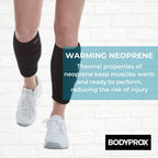 Buy now Bodyprox Calf Support Brace 2 Pack, Adjustable Shin Splint Compression Calf Wrap at indiglob india