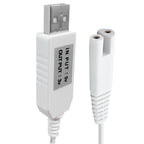 Charger Cord Replacement for Waterpik Water Flosser WP360 WP462 WP450 WF13 WP100 Water Flosser, USB Charging Cable (White)