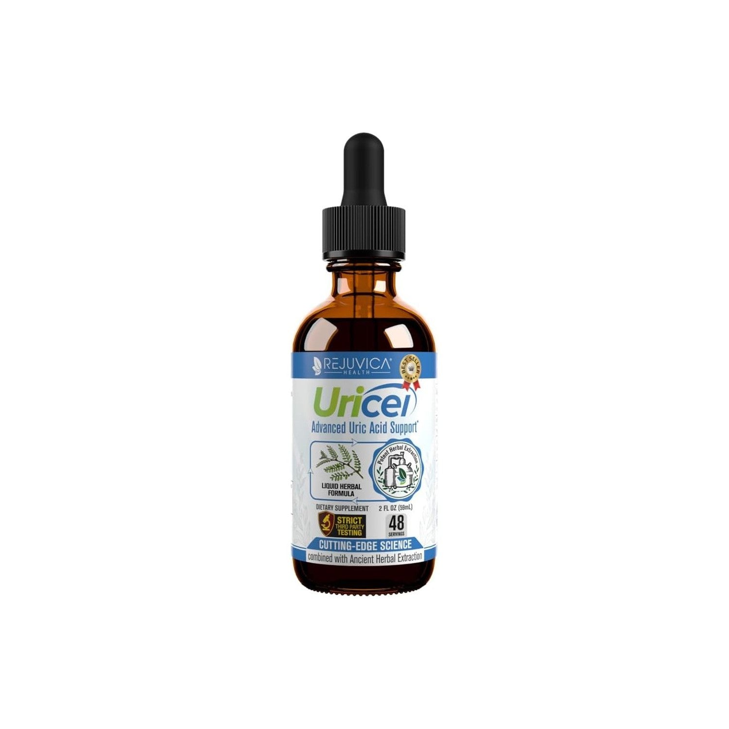 Buy now Uricel - Advanced Uric Acid Support & Cleanse Supplement - Joint & Kidney Support - Liquid Delivery for Better Absorption - Tart Cherry, Chanca Piedra, Celery Seed & Turmeric - 2 fl oz at indiglob india