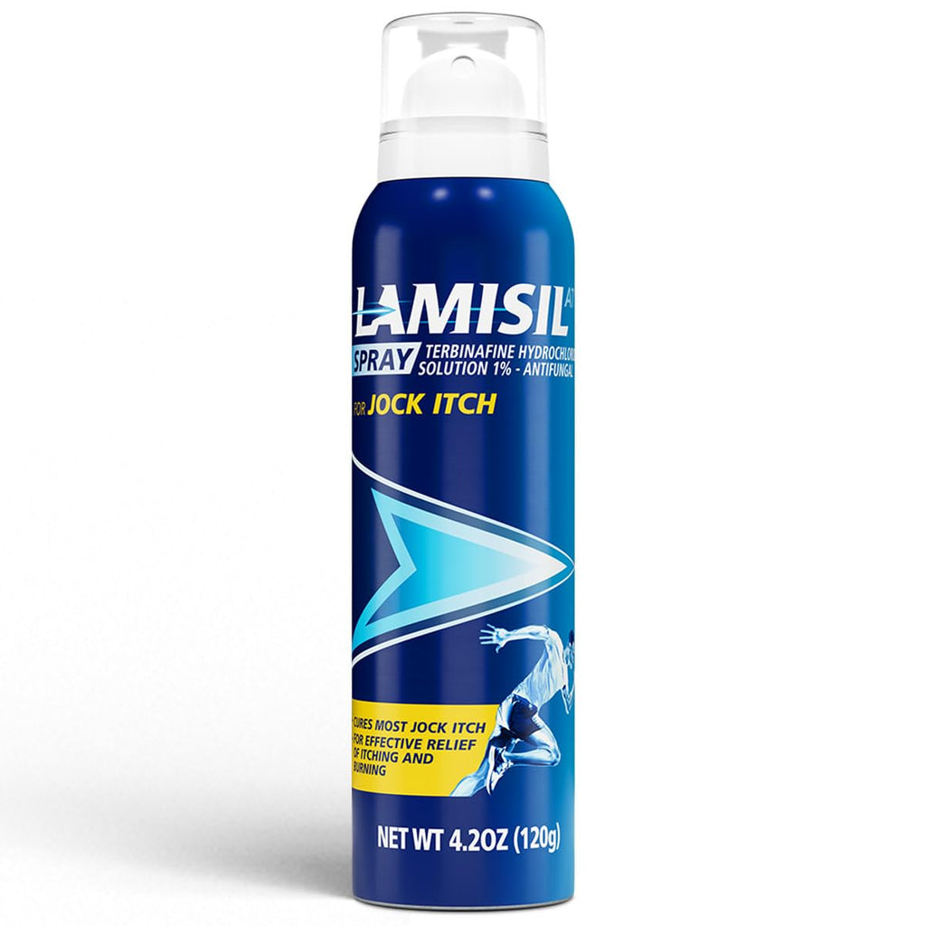 Lamisil Jock Itch Antifungal Spray, 1 Week Treatment Terbinafine, 4.2 Oz
