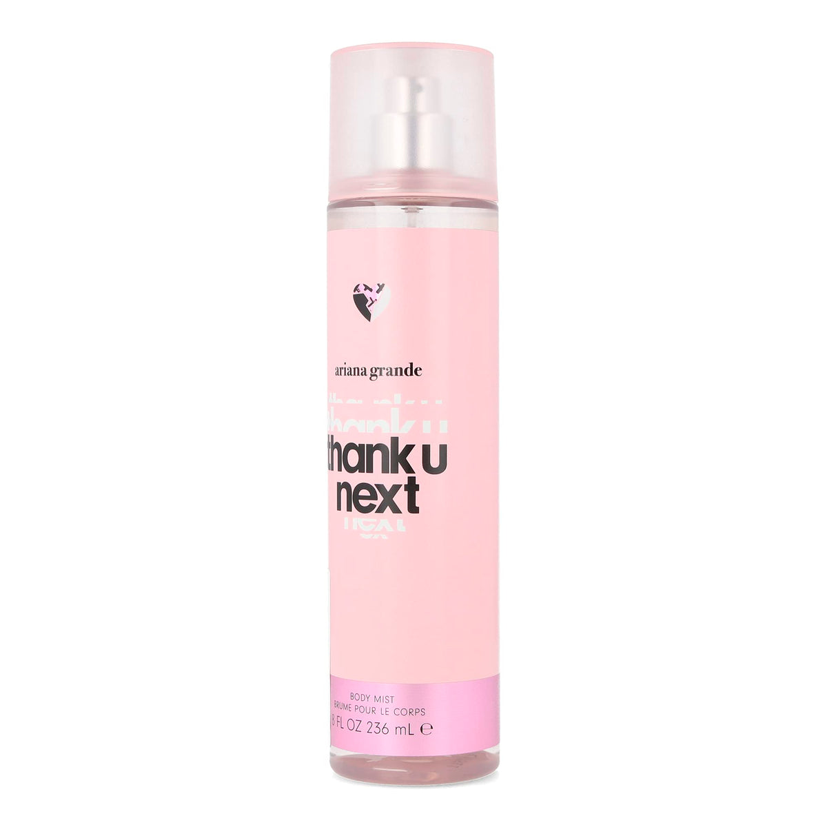 Ariana Grande Thank U, Next Body Mist – Floral Gourmand Fragrance for Women – 8 Fl Oz