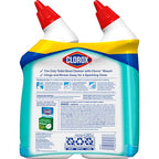 Buy now Clorox Toilet Bowl Cleaner Heavy Duty Stain and Ring Remover, Arctic Clean, 24 Fl Oz., Pack of 2 at indiglob india