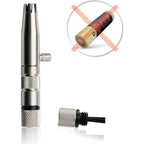 Buy now ROYAL [Made in Korea] Premium Manual Nose Hair Trimmer for Men Silver Bullet, Battery-Free, Stainless Steel Rotary Blade Grooming Tool, Waterproof, Safe & Painless with Patented Mechanism, ET-3 at indiglob india