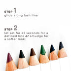 Buy now Honeybee Gardens Effortless Eye Liner Pencil in Jet Set Black, Rich Pigmentation, Smooth, Long-Wearing, Vegan, Gluten-Free at indiglob india