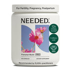 Needed. Prenatal Multivitamin with Citrus Scent Insert, 30 Day Supply | Complete Prenatal Multi For Before, During, & After Pregnancy, 26 Optimal Nutrients Including Choline, Vitamin B, & Folate