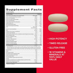 Buy now GNC Mega Men Multivitamin Caplets, Clinically Proven to Feel Better, Immune Support, Energy Support, B Vitamins, Vitamin D-3, Timed Release, 180 Caplets at indiglob india