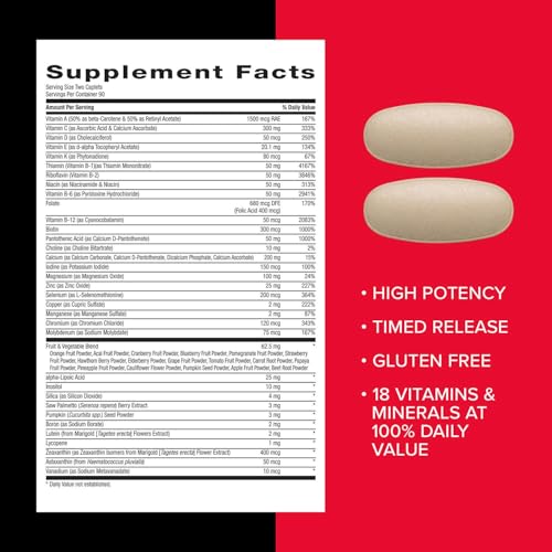 Buy now GNC Mega Men Multivitamin Caplets, Clinically Proven to Feel Better, Immune Support, Energy Support, B Vitamins, Vitamin D-3, Timed Release, 180 Caplets at indiglob india