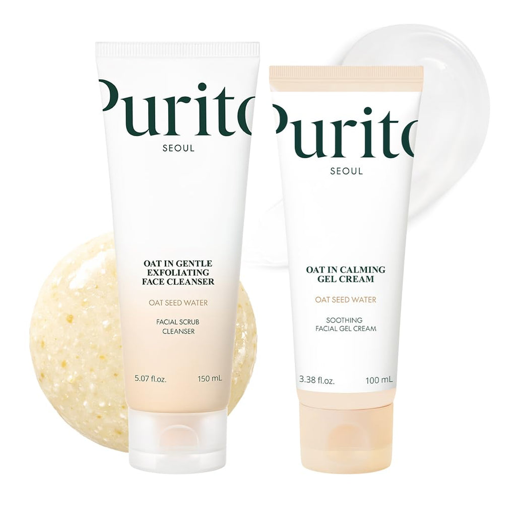 PURITO Panthenol 10% Cream for Sensitive Skin, 3.38 fl.oz | Skin Barrier Repair, Face Moisturizer, Blemish-Prone Care, Non-Comedogenic & Vegan, Korean Skincare