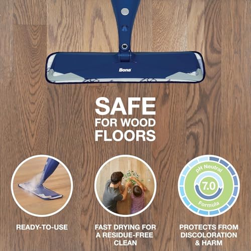 Buy now Bona Hardwood Floor Cleaner Concentrate, Cedar Wood Scent, 1 fl oz, Pack of 4 (Makes 128 fl oz) - Residue-Free Floor Cleaning Concentrate Spray Mop and Spray Bottle Refill - For Wood Floors at indiglob india