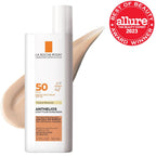 Buy now La Roche-Posay Anthelios Sunscreen SPF 50, Ultra-Light Fluid Broad Spectrum SPF 50, Face Sunscreen with Titanium Dioxide Mineral, Lightweight & Fast-Absorbing, Oil-Free, Matte Finish at indiglob india