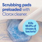 Buy now CLOROX ToiletWand Toilet Bowl Cleaner- Toilet Brush, Storage Caddy and 16 Disinfecting Refill Heads at indiglob india