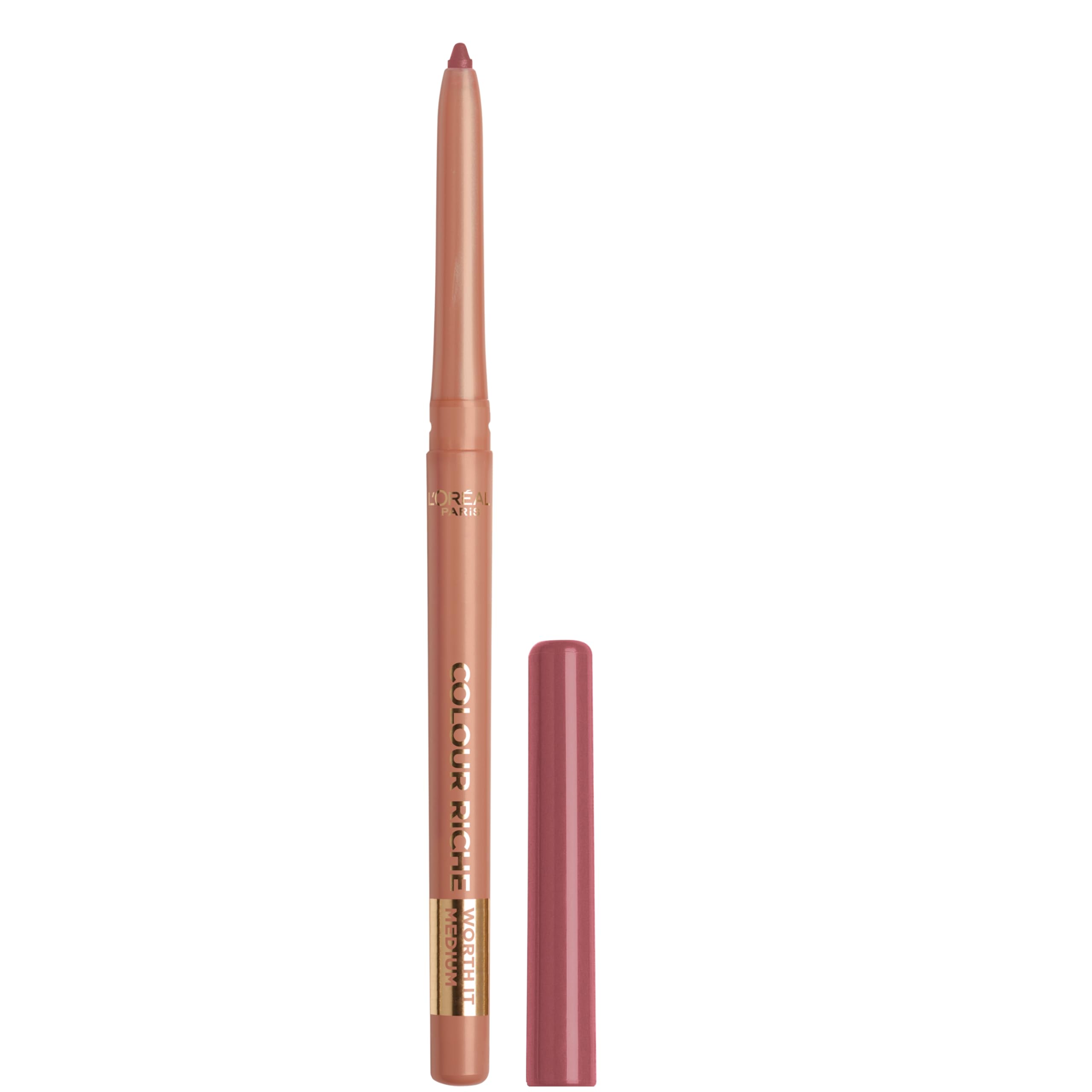 Buy now L'Oreal Paris Colour Riche Lip Liner Pencil, Creamy Lip Liner with Omega 3 and Vitamin E, 783 More Chocolate (Brown) at indiglob india