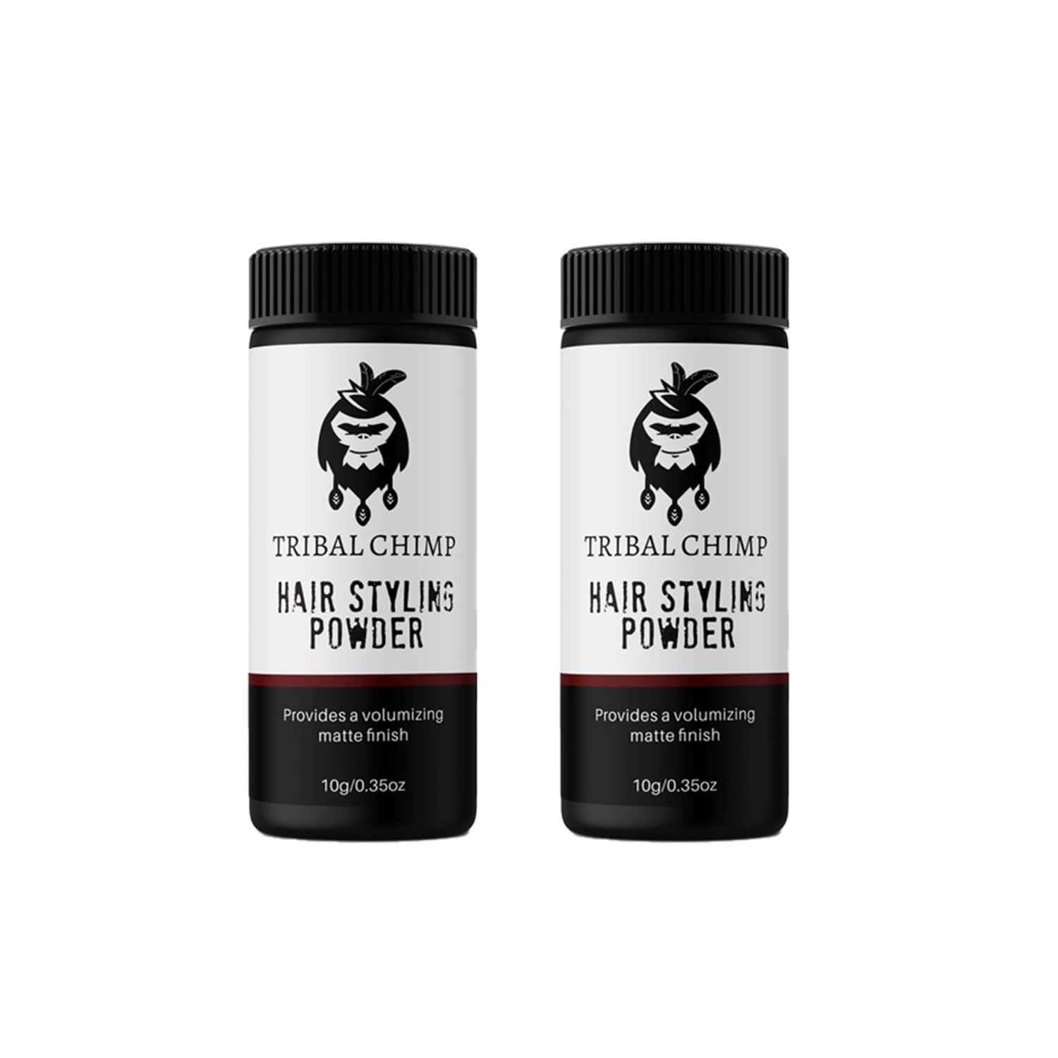 Tribal Chimp Hair Styling Powder for Men & Women – Hair Volumizer & Texture Powder for All Hair Types with Matte Finish – 24H Invisible Hold, Adds Volume & Texture, Non-Sticky and Smells Great – 10g