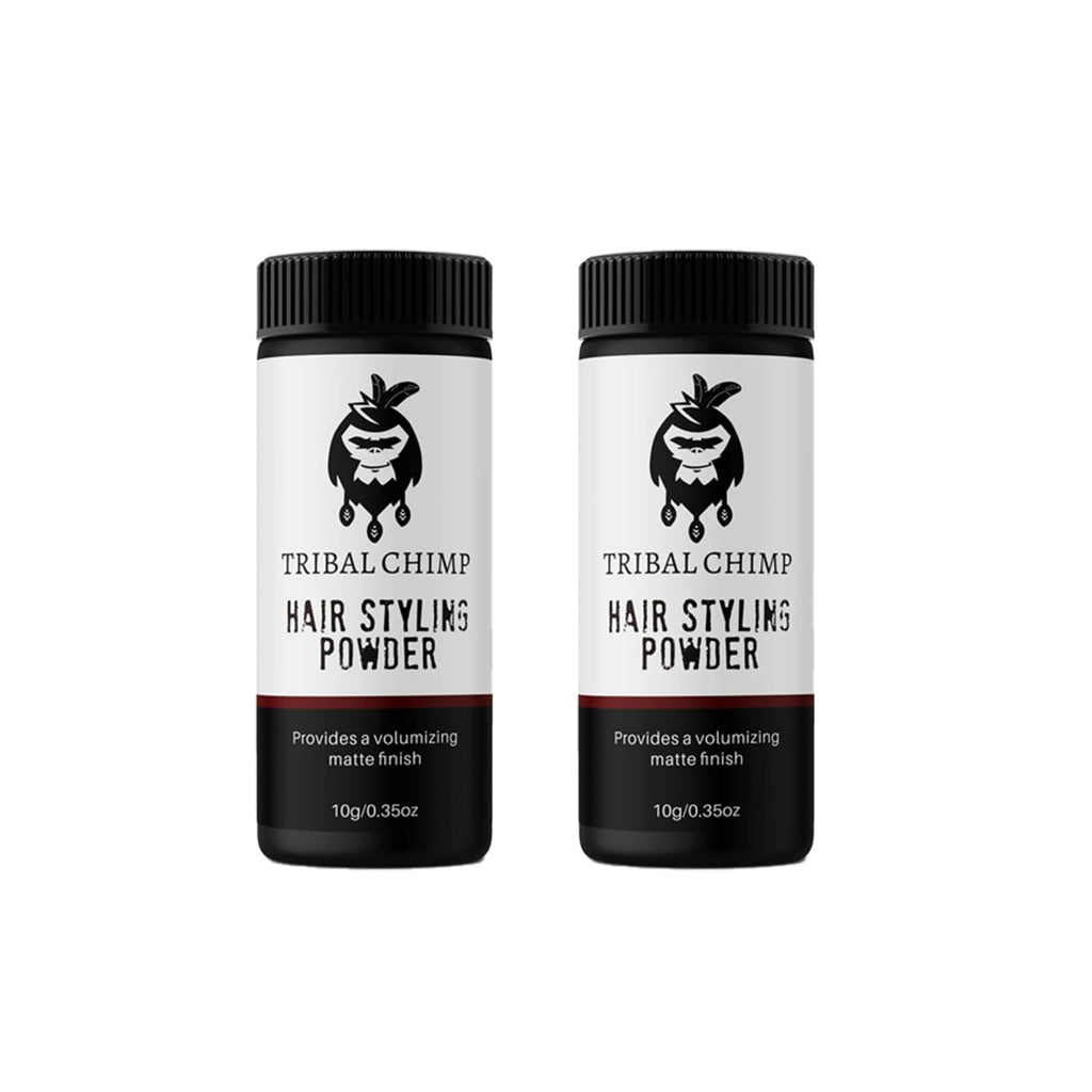 Tribal Chimp Hair Styling Powder for Men & Women – Hair Volumizer & Texture Powder for All Hair Types with Matte Finish – 24H Invisible Hold, Adds Volume & Texture, Non-Sticky and Smells Great – 10g