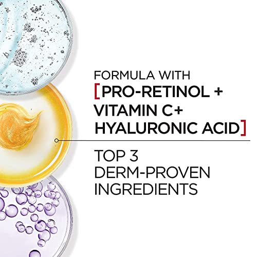 Buy now L'Oreal Paris Revitalift Triple Power Anti-Aging Eye Cream, Pro Retinol, Hyaluronic Acid & Vitamin C, Reduce Wrinkles & Puffiness 0.5 fl. oz. at indiglob india