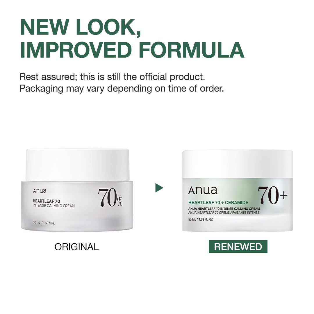 Buy now Soothing Cream with 70% Heartleaf by Anua at indiglob india