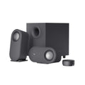 Buy now Logitech Z407 Bluetooth Computer Speakers with Subwoofer and Wireless Control, Immersive Sound, Premium Audio with Multiple Inputs, USB Speakers at indiglob india