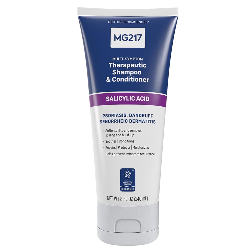 Buy now MG217 Psoriasis Scalp Solutions, Shampoo + Conditioner, 8 Ounce (5603) at indiglob india