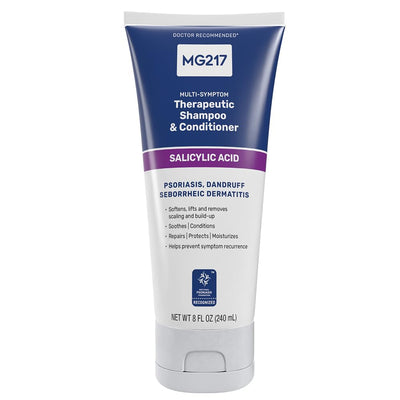 MG217 Psoriasis Scalp Solutions, Shampoo + Conditioner, 8 Ounce (5603)