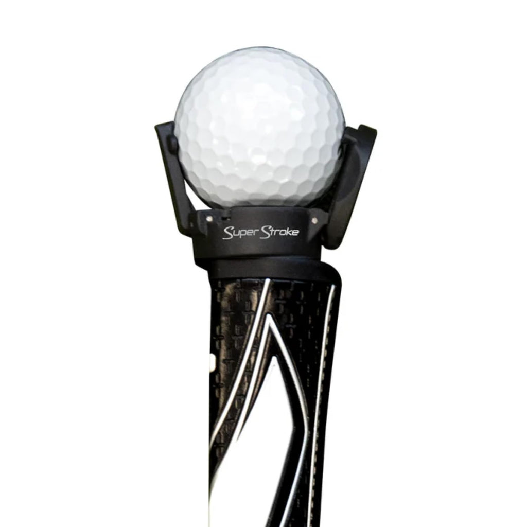 SuperStroke Golf Ball Pick Up Tool, Effortless Integration with Your Grip Setup, Built to Withstand Frequent On-Course use, Black