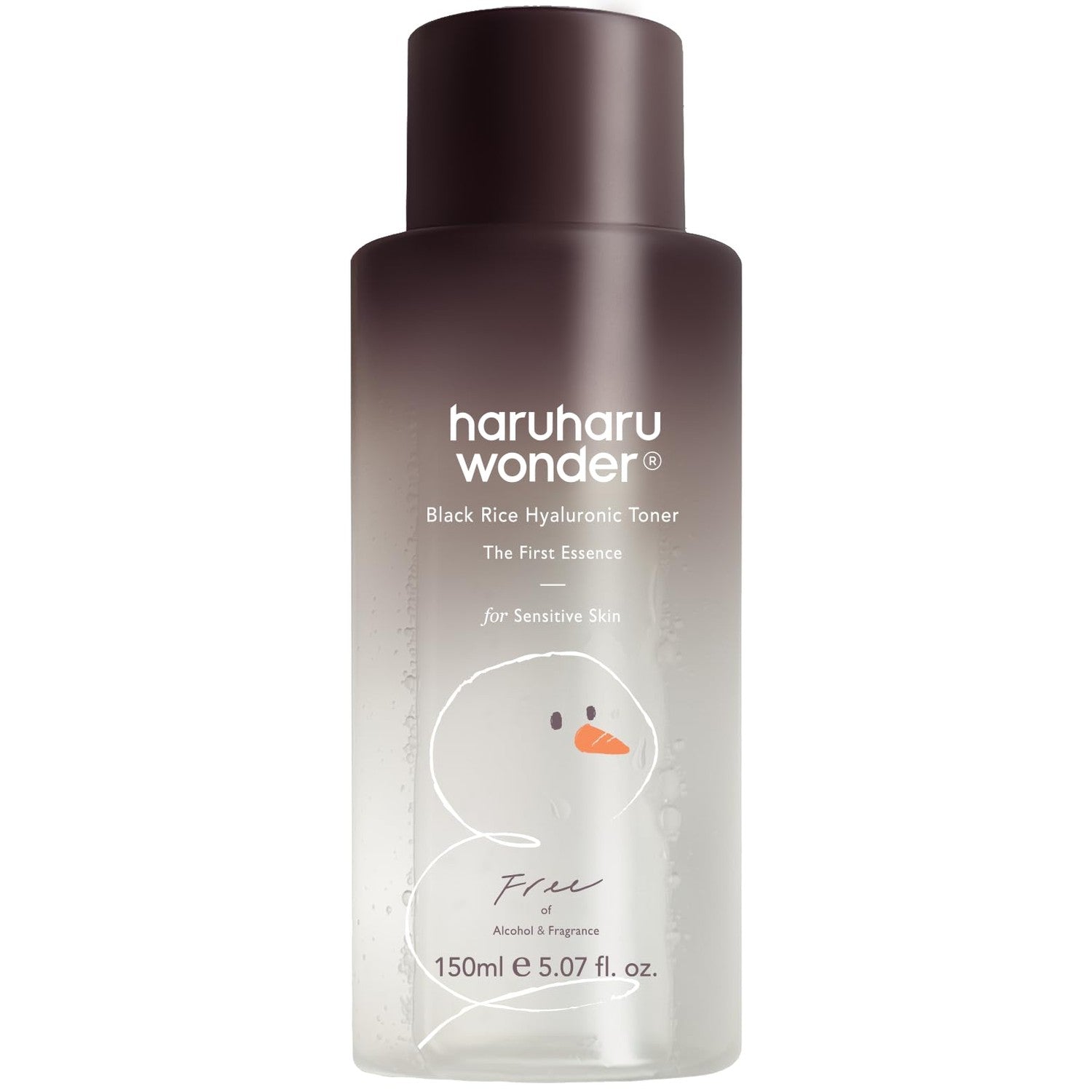 haruharu Black Rice Hyaluronic Toner for Sensitive Skin, 10.1 fl.oz, Vegan | Toner for Face, Alcohol Free, Fragrance Free, Glass Skin, Deep Hydration, Balancing, Soothing, Cruelty-Free, Korean Skin care