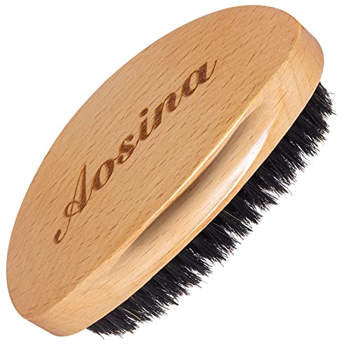 Buy now Wave Brush for Men - Beech Wood & Black Boar Bristle Brush for Cultivating Beards, Hair Waves, and Wolfing at indiglob india