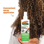 Buy now Palmer's Coconut Oil Formula Moisture Boost Leave-In Conditioner Spray, Instantly Detangle, Hydrate and Strengthen Textured and Curly Hair, 8.5 Ounce at indiglob india