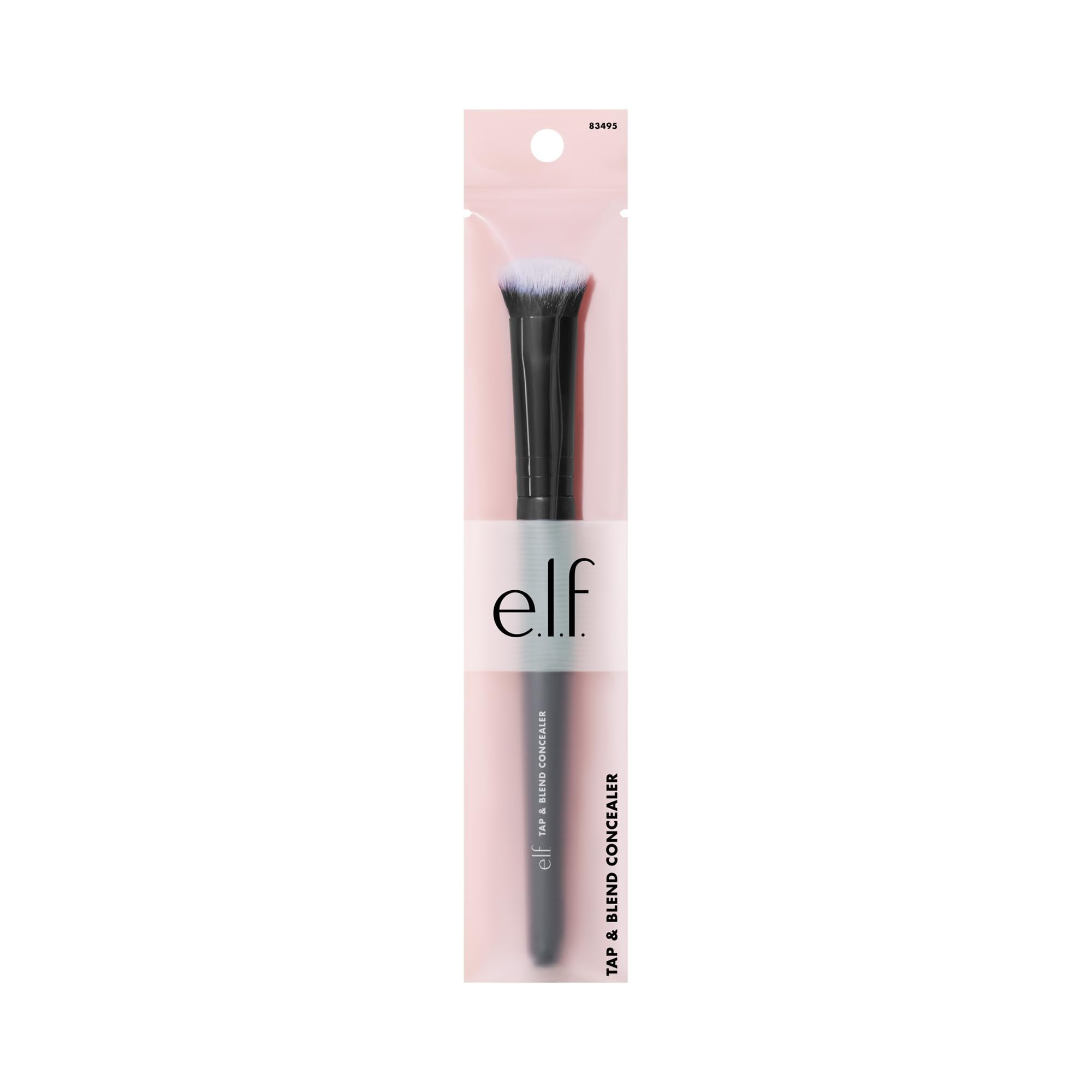 Buy now e.l.f. Tap & Blend Concealer Brush, Covers Blemishes & Dark Spots For An Airbrushed Finish With A Precision Tip, Synthetic, Vegan, & Cruelty-Free at indiglob india