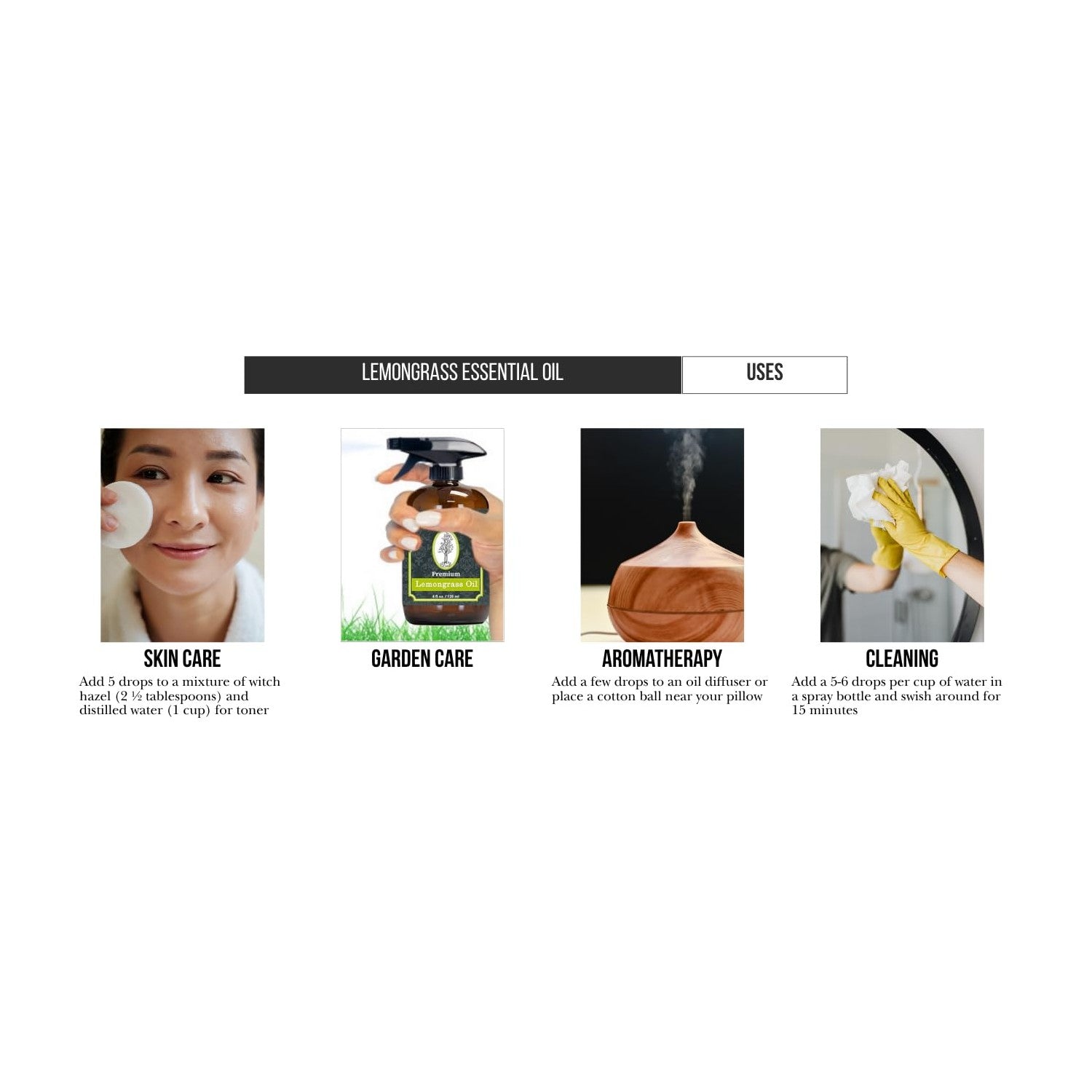 Buy now Peppermint Essential Oil 4 oz. with Huge Glass Bottle, Glass Dropper, and Sprayer. Detailed User's Guide E-Book. Skin Care, Garden Care, and Hair Care. Lemongrass Oil at indiglob india