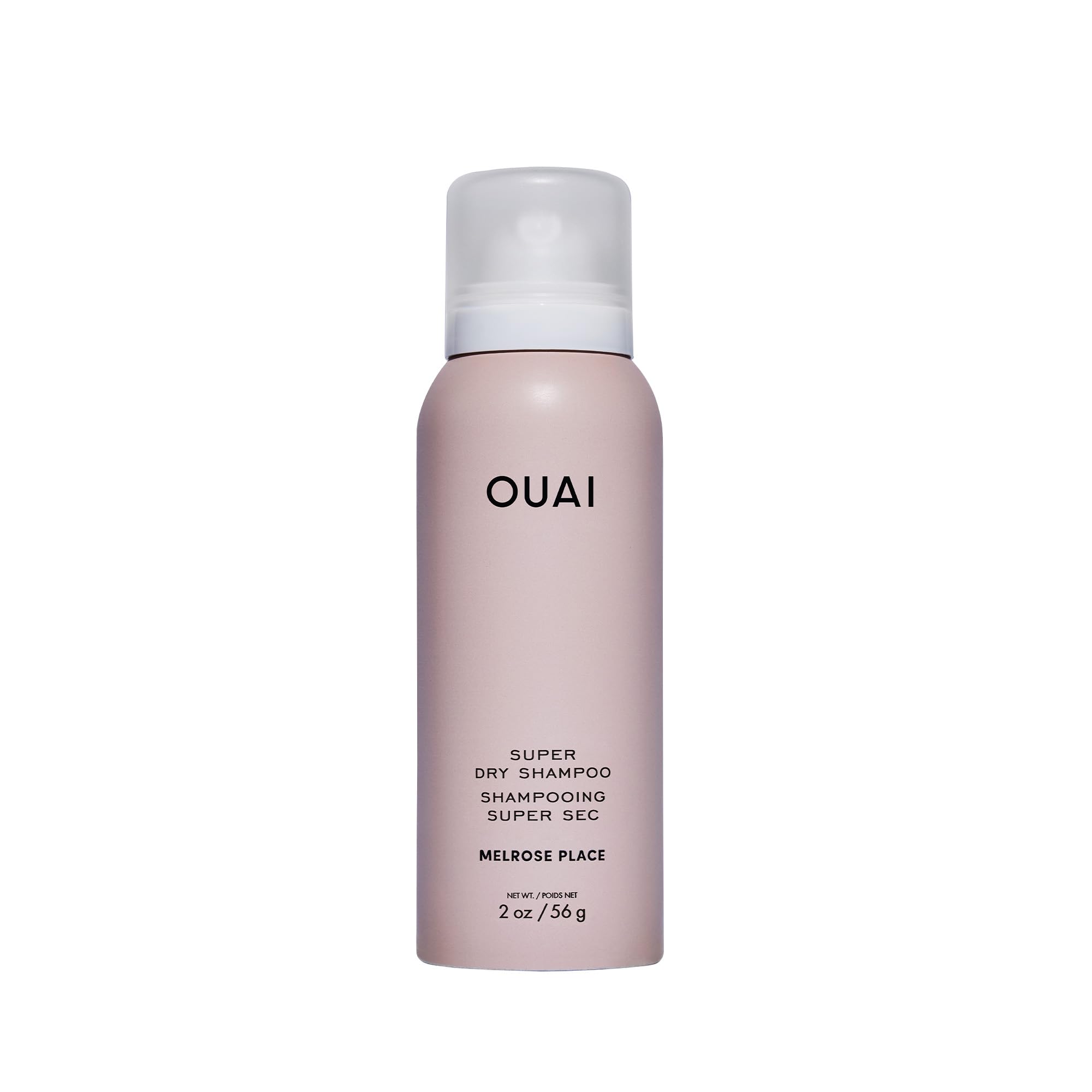 OUAI Super Dry Shampoo - Travel Size - Melrose Place (2 Oz) | Volumizing Dry Shampoo, Absorbs Oil, Dirt & Sweat, Blends Seamlessly with Zero Residue, Long-Lasting Scent