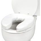Buy now DMI Raised Toilet Seat Cushion and Cover to Add Extra Padding the while Relieving Pressure, Tear Resistant, FSA & HSA Eligible, 2 Inch Pad, White 2 Inch (Pack of 1) at indiglob india