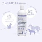 4 Shampoo for Dogs, Cats and Horses, 16 Ounce