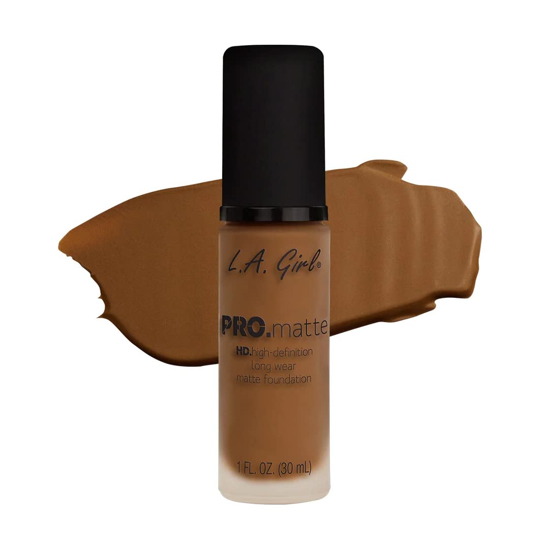 Buy now L.A. Girl PRO.Matte Foundation, Soft Beige GLM717 4 Ounce (Pack of 1) Nutmeg at indiglob india