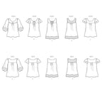 Buy now Simplicity U06871A New Look Easy to Sew Misses' Pullover Tunic and Top Sewing Pattern Kit, Code 6871, Sizes 10-22 at indiglob india