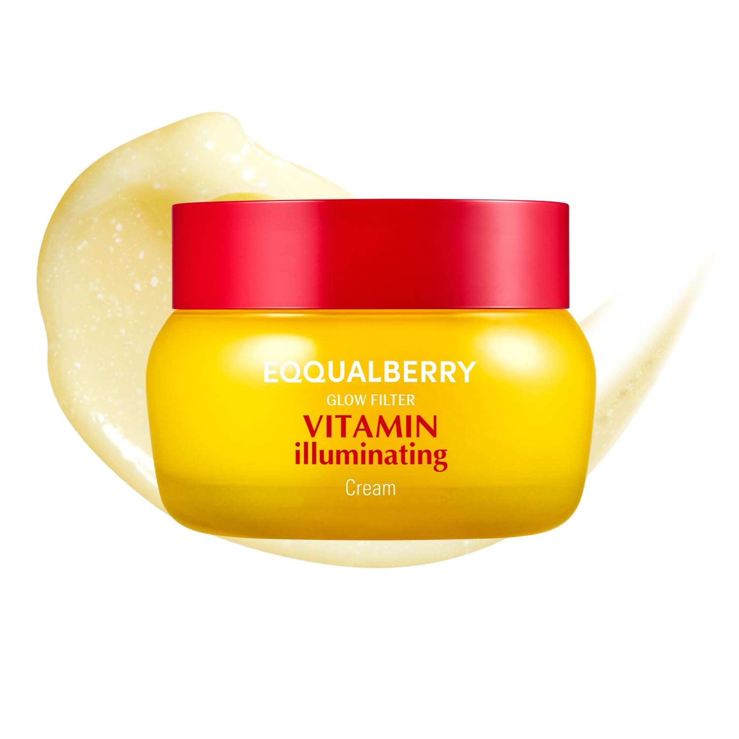 EQQUALBERRY Vitamin Illuminating Cream Double Pack | Vitamin C & 5% Niacinamide+3% TXA | Dark Spot Ceramide Barrier Face Moisturizer | Glowy, Light Hydration | Korean Skincare, 1.69 fl.oz (Pack of 2)