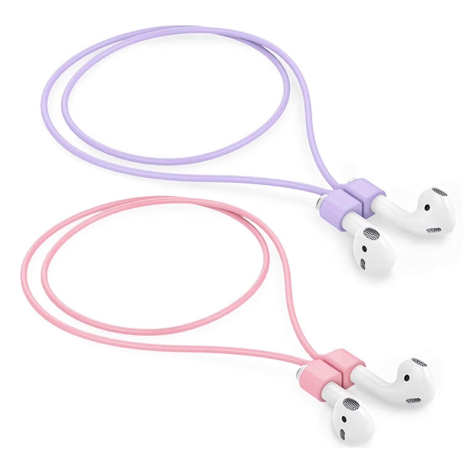 Buy now 5 Pack Ultra Strong Magnetic AirPods Pro Straps, Anti-Lost Neck Cord for AirPods Pro 3 2025,AirPods 4th, AirPods Pro 2nd/1st, AirPod 3rd, AirPod 2nd/1st - 5 Pcs Silicone Sports Lanyard and 2 Ear Hook C9-pink+purple at indiglob india