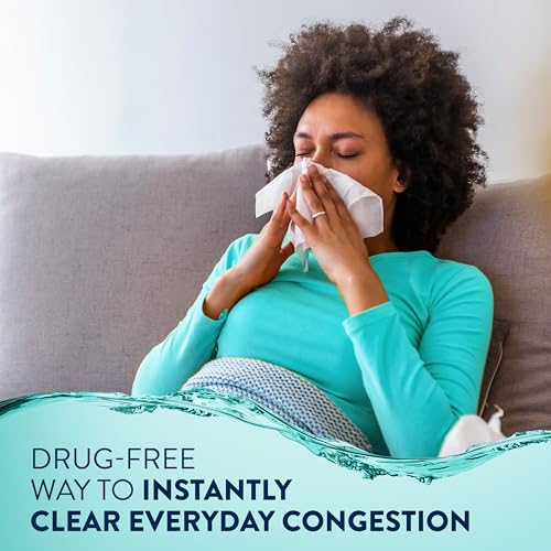 Buy now Vicks Sinex Saline Moisturizing Nasal Spray, with Aloe, Drug Free Ultra Fine Mist, Clear Everyday Sinus Congestion Fast, Clear Mucus from a Cold or Allergy, 5 OZ x 2 at indiglob india