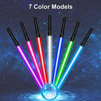 Buy now Light Saber, Light Sabers for Kids with FX Sound, 2 in 1 Expandable Light Swords Gift Set for Birthday, Halloween Party, Galaxy War Fighters and Warriors at indiglob india