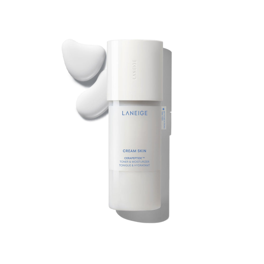 Buy now LANEIGE Cream Skin Toner & Moisturizer: Lightweight Refillable Korean Milky Toner with Ceramide & Peptide for Hydration, Firming, & Barrier Support at indiglob india