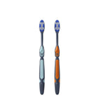 Medium Toothbrushes for Adults with Tongue Cleaner, Utilizing whitening Spiral Wave Brush bristles, it Effectively Cleans Coffee, Tea, and Smoke Stains, Gentle Rounded Tips（6 Pack）