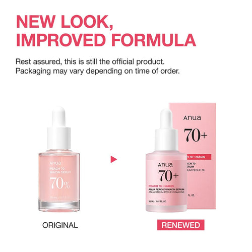 Buy now Anua Peach 70 Niacinamide Serum 30ml / brightening hydrating face serum/daily clean beauty (1.01 fl. oz.) at indiglob india