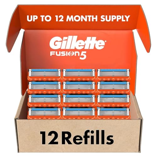 Buy now Gillette Fusion5 Razor Refills for Men, 8 Razor Blade Refills at indiglob india