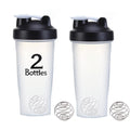 otylzto 2 Pack 28oz Protein Shaker Bottles, BPA-Free, Leakproof Mixing Cups