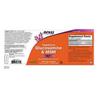 Buy now NowFoods Vegetarian Glucosamine & MSM Joint Health 240 Veg Capsules at indiglob india